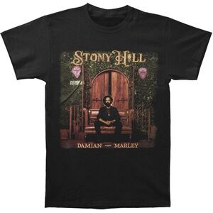 Damian Marley Stony Hill band merch short sleeve t-shirt NWOT size small